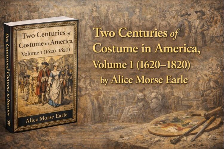 Explore Two Centuries of Costume in America, Volume 1 (1620–1820) by Alice Morse Earle, highlighting early American fashion, social customs, and historical dress.